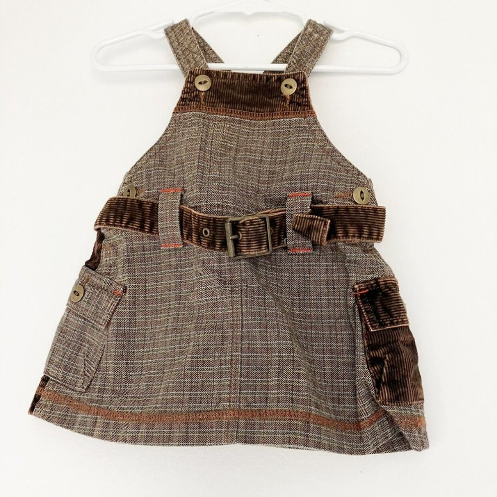 Catimini Plaid Jumper Size 3m